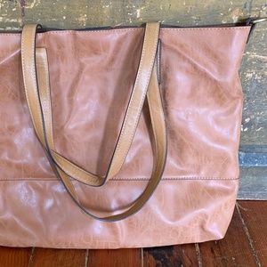 Faux Leather Transport Tote